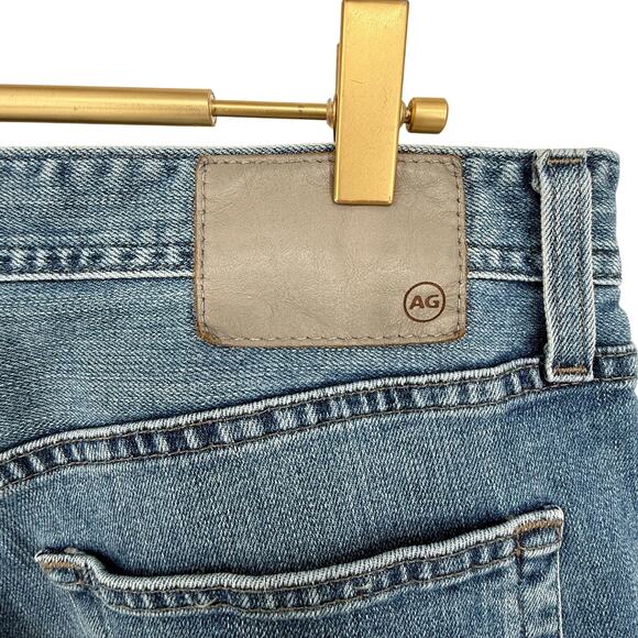 AG Everett Slim Straight Leg Jeans Men's Denim Size W34 x L32 Light Wash - Picture 10 of 11